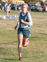 Taryn Schrader, 2006 TCIS Cross Country Champion